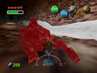 Screenshot de Majora's Mask - Nintendo 64 - Le Temple du Pic des Neiges