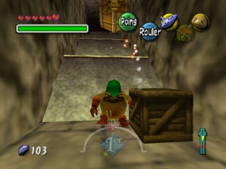 Screenshot de Majora's Mask - Nintendo 64 - Le Temple du Pic des Neiges