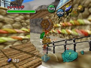 Screenshot de Majora's Mask - Nintendo 64 - Le Temple du Pic des Neiges