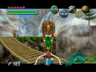 Screenshot de Majora's Mask - Nintendo 64 - Le Temple du Pic des Neiges