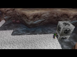 Screenshot de Majora's Mask - Nintendo 64 - Le Temple du Pic des Neiges