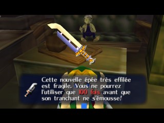 Screenshot de Majora's Mask - Nintendo 64 - Le Temple du Pic des Neiges