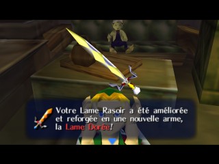 Screenshot de Majora's Mask - Nintendo 64 - Le Temple du Pic des Neiges