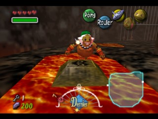 Screenshot de Majora's Mask - Nintendo 64 - Le Temple du Pic des Neiges