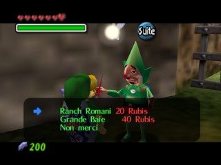 Screenshot de Majora's Mask