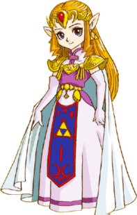 La princesse Zelda (Artwork - Personnages - Oracle of Ages)