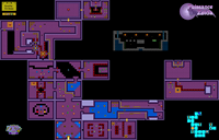 Plan de la zone La Grotte des Sirènes