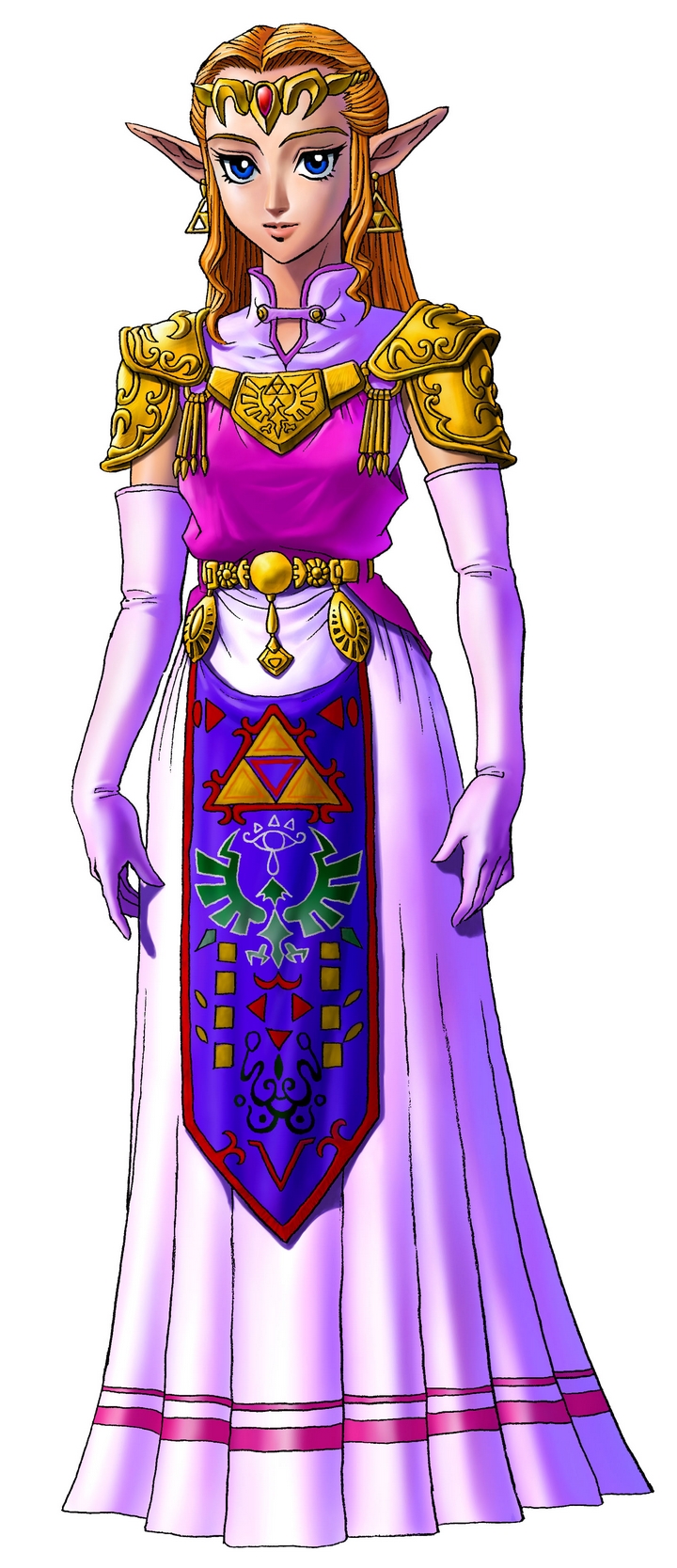 Zelda adulte (Artwork - Personnages - Ocarina of Time)