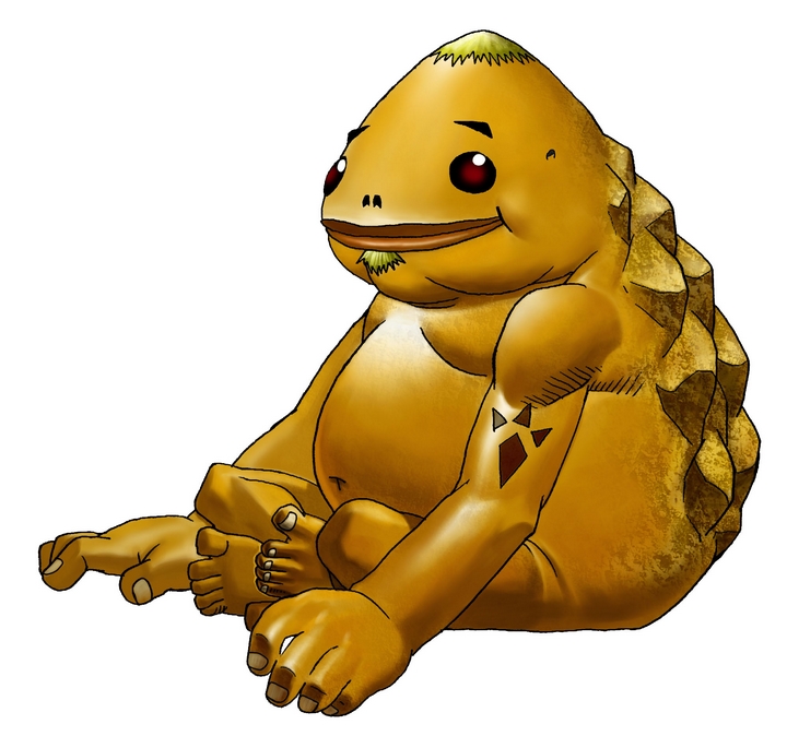 Un Goron (Artwork - Personnages - Ocarina of Time)