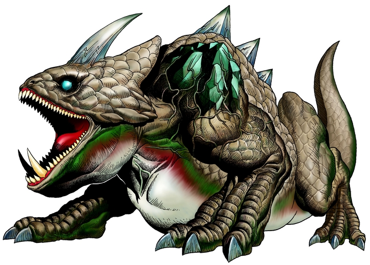 Roi Dodongo (Artwork - Ennemis - Ocarina of Time)