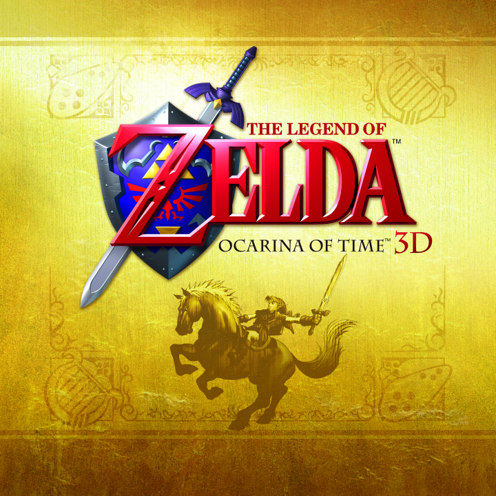 Illustration pour la sortie de la version 3DS (Artwork - Illustrations - Ocarina of Time)