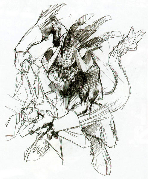 Ganon (Artwork - Concept Arts - Ocarina of Time)