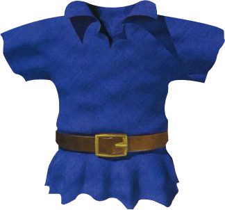 Tunique bleue (Artwork - Items - Ocarina of Time)