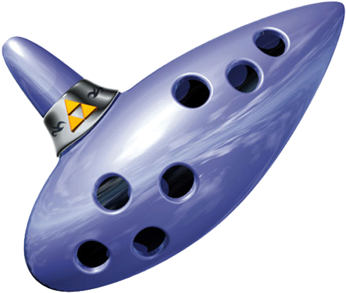 Ocarina du temps (Artwork - Items - Ocarina of Time)