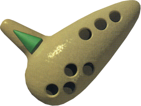 Ocarina des fées (Artwork - Items - Ocarina of Time)