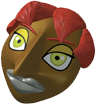 Masque Gerudo (Artwork - Items - Ocarina of Time)