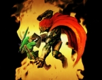 Link affrontant Ganondorf