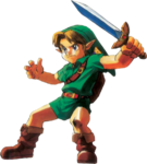 Link enfant en garde