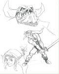 Link contre Ganon