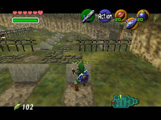 Screenshot de Ocarina of Time