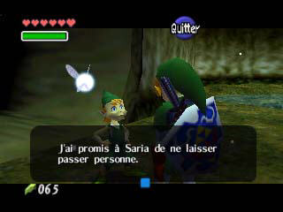 Screenshot de Ocarina of Time