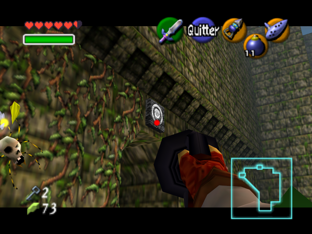 Screenshot d'Ocarina of Time