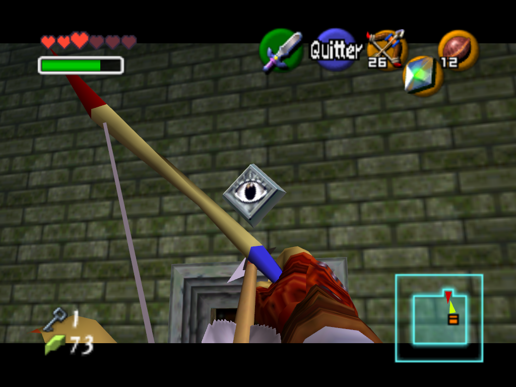 Screenshot d'Ocarina of Time