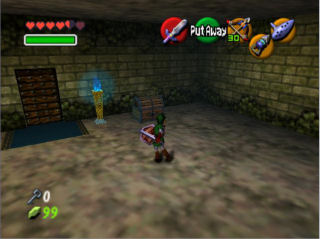 Screenshot de Ocarina of Time