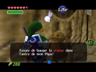 Screenshot de Ocarina of Time