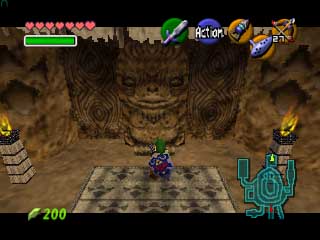 Screenshot de Ocarina of Time