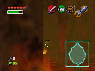 Screenshot de Ocarina of Time