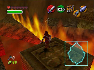 Screenshot de Ocarina of Time