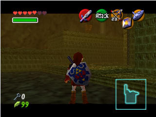 Screenshot de Ocarina of Time