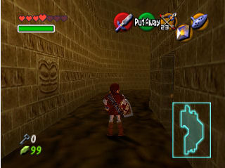 Screenshot de Ocarina of Time