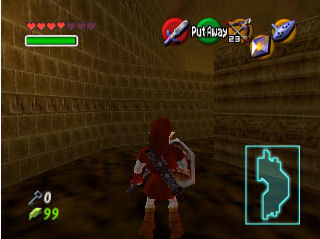 Screenshot de Ocarina of Time