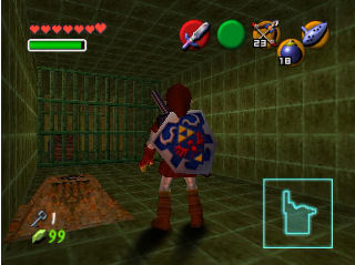 Screenshot de Ocarina of Time