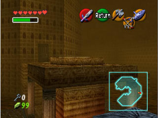 Screenshot de Ocarina of Time