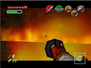 Screenshot de Ocarina of Time