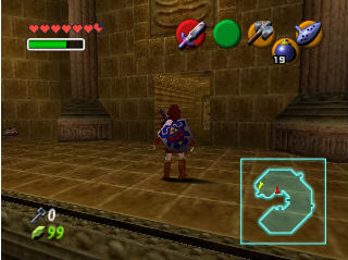 Screenshot de Ocarina of Time