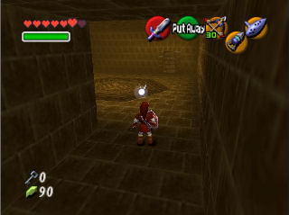 Screenshot de Ocarina of Time