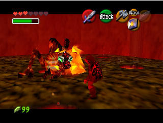 Screenshot de Ocarina of Time