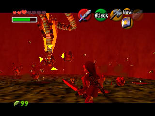 Screenshot de Ocarina of Time