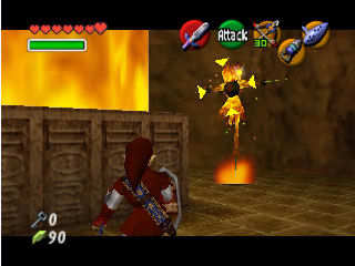 Screenshot de Ocarina of Time