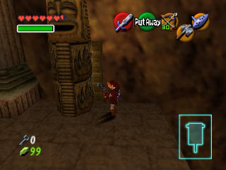 Screenshot de Ocarina of Time