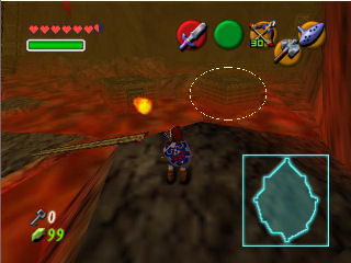 Screenshot de Ocarina of Time