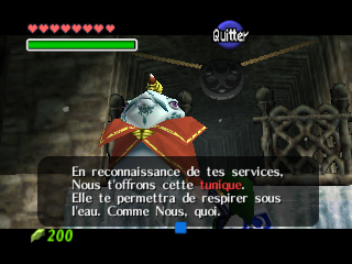 Screenshot de Ocarina of Time