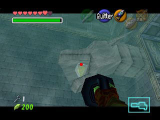 Screenshot de Ocarina of Time