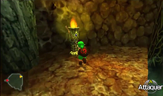 Screenshot de Ocarina of Time - La Forêt Kokiri