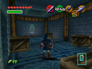 Screenshot de Ocarina of Time