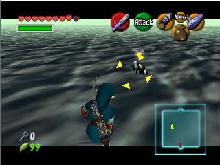 Screenshot de Ocarina of Time